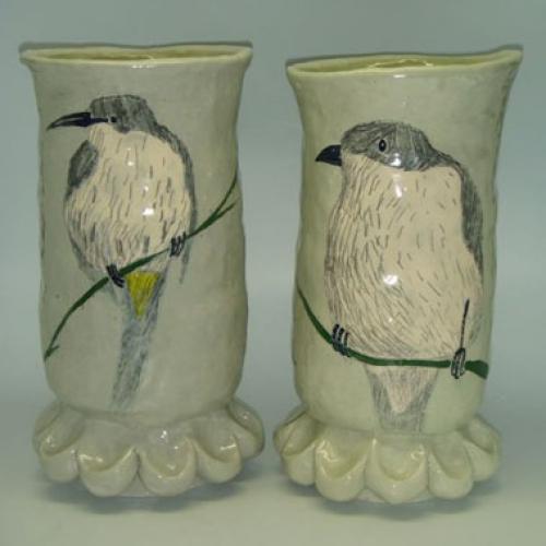Bird Vases